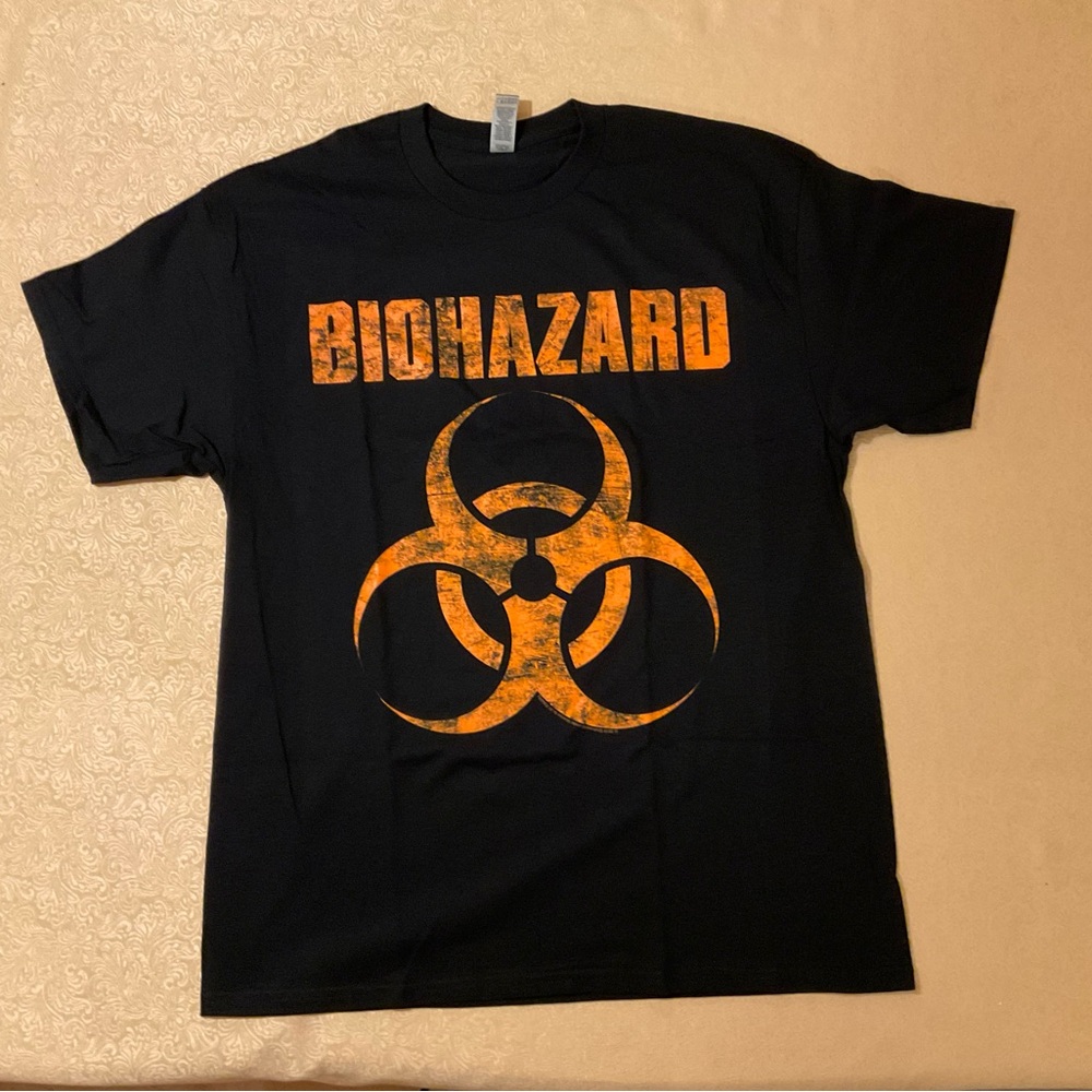 Biohazard Graphic T-shirt NWOT